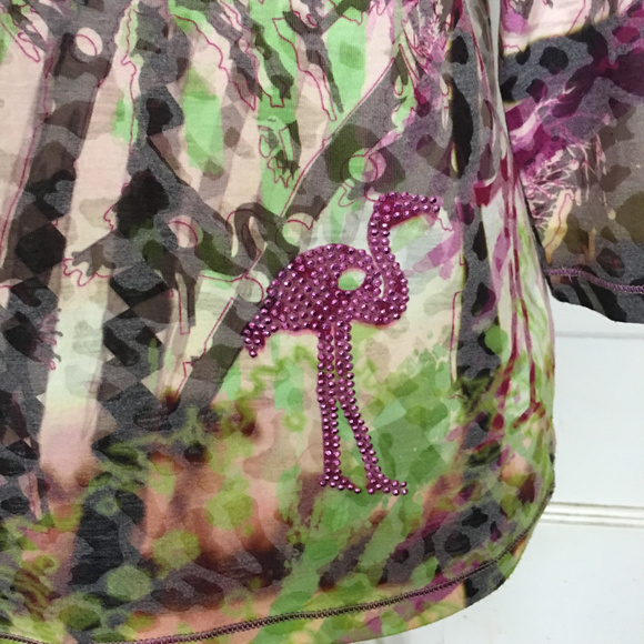 Laurel by Escada animalprint Swarovski NWOT - Picture 2 of 8